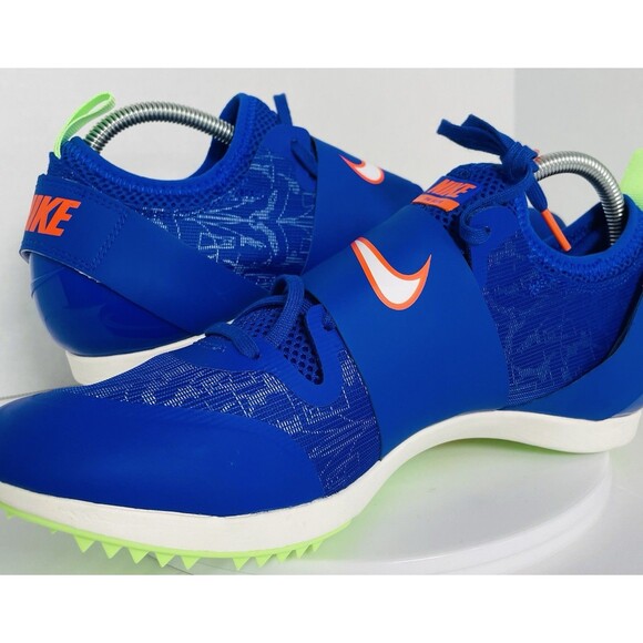 Nike Zoom Pole Vault Elite Track & Field Cleats AA1204-400 Men’s 9.5 Racer Blue - Picture 2 of 16